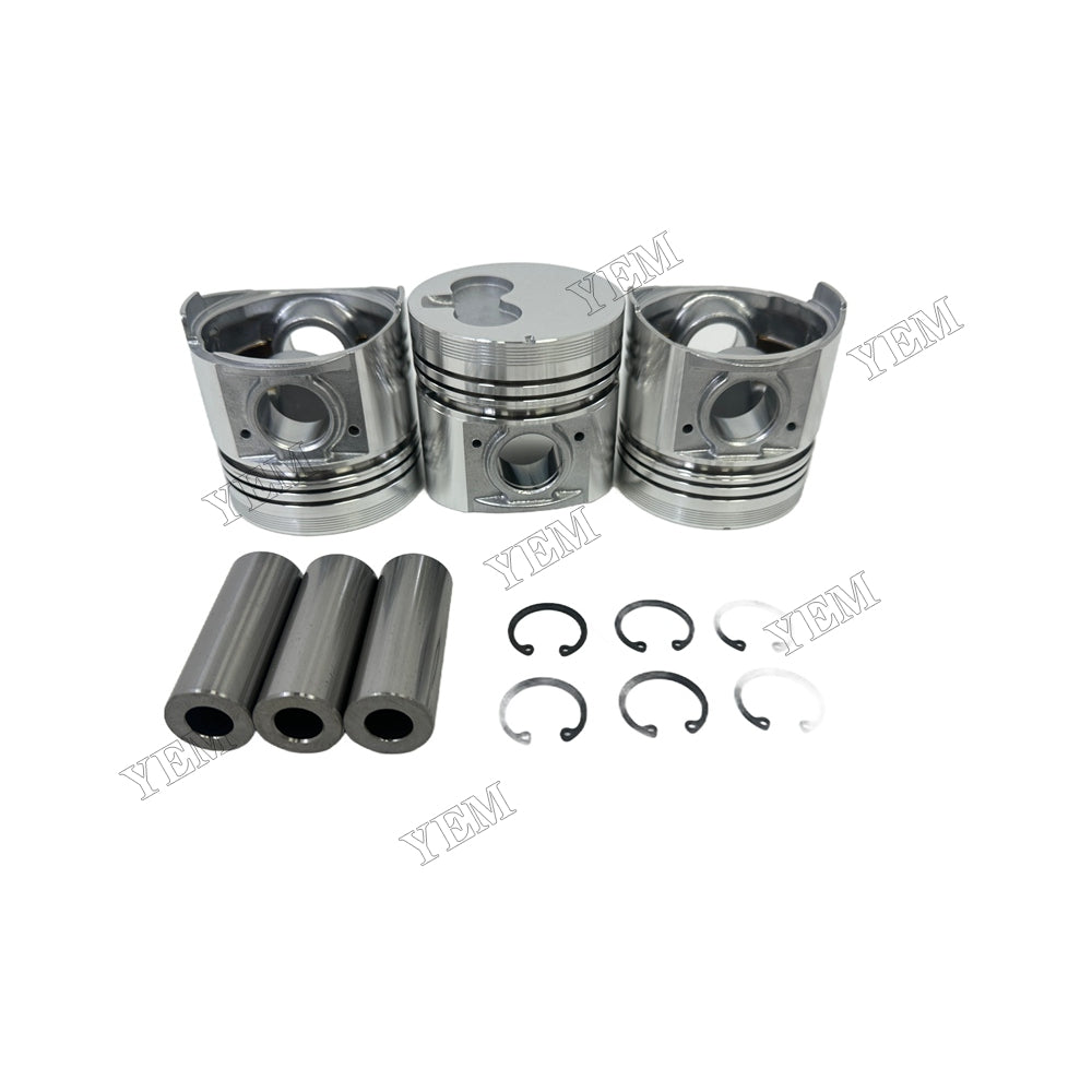 Piston and piston ring set For Isuzu 3KR1 Engine Foe Isuzu
