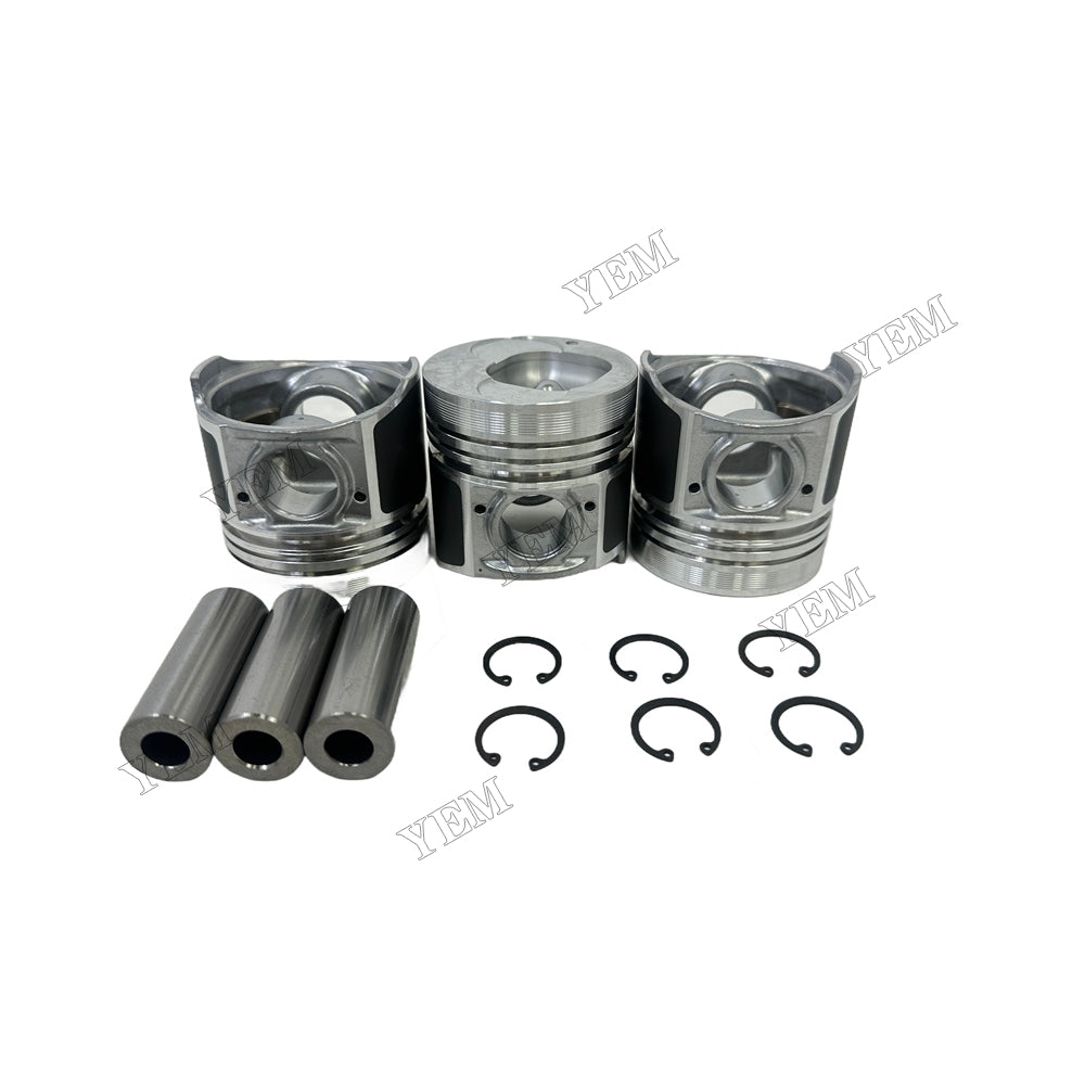 Piston and piston ring set For Isuzu 3KR2 Engine Foe Isuzu