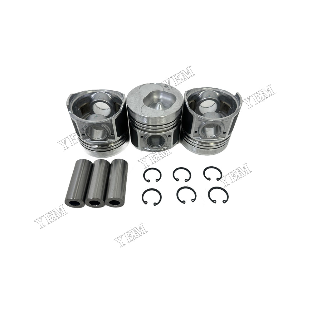 Piston and piston ring set For Isuzu 3KR2 Engine Foe Isuzu