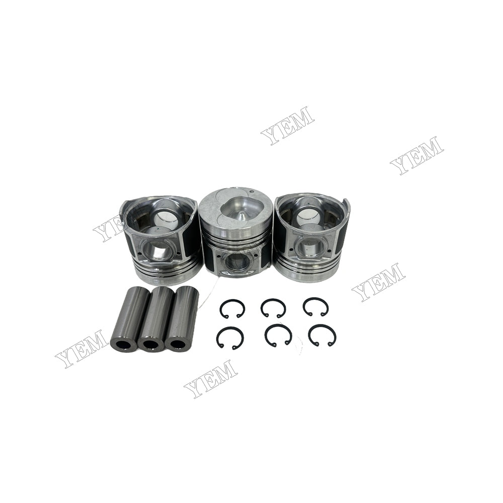 Piston and piston ring set For Isuzu 3KR2 Engine Foe Isuzu