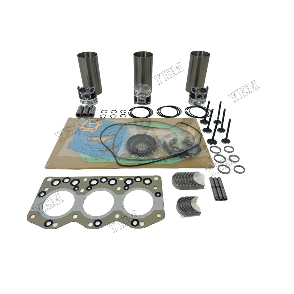 Overhaul Rebuild Kit Gasket Main and Connecting rod bearings Valve Kit For Isuzu 3AE1 Engine Foe Isuzu