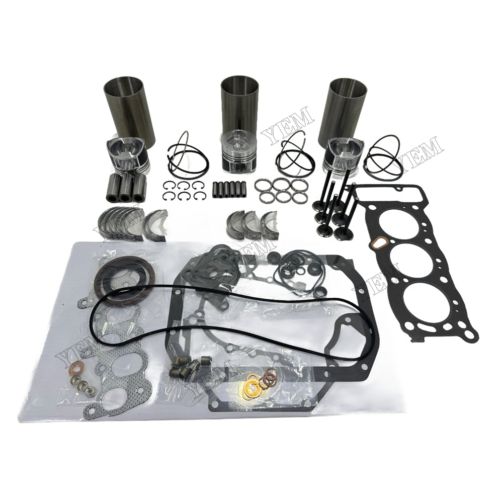 3KC1 Overhaul Rebuild Kit Gasket Main and Connecting rod bearings Valve Kit For Isuzu Foe Isuzu