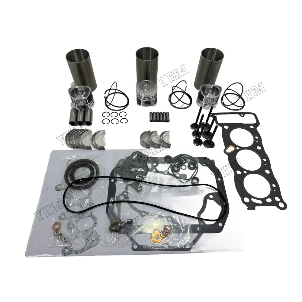 Engine Overhaul Kit Main And Rod bearings Gasket Set Valve Guide For Isuzu 3KC1 Engine Foe Isuzu