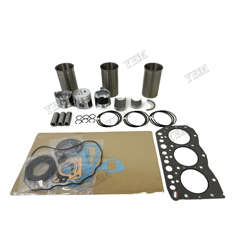 3TN75 Full Repair Kit With Gasket Set Main Rod bearings For Yanmar