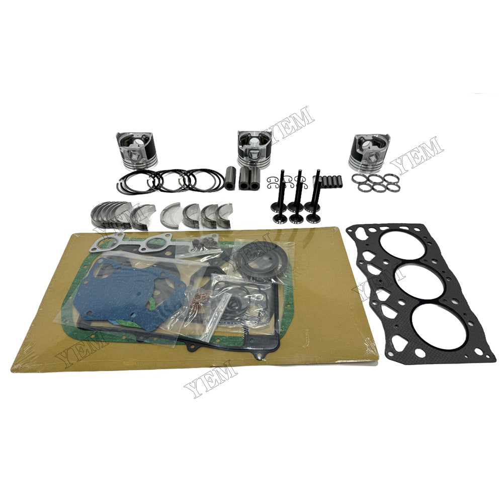 3LD2 Piston W Ring Kit Gasket Set Main Connecting rod bearings Set Valve Train For Isuzu Foe Isuzu