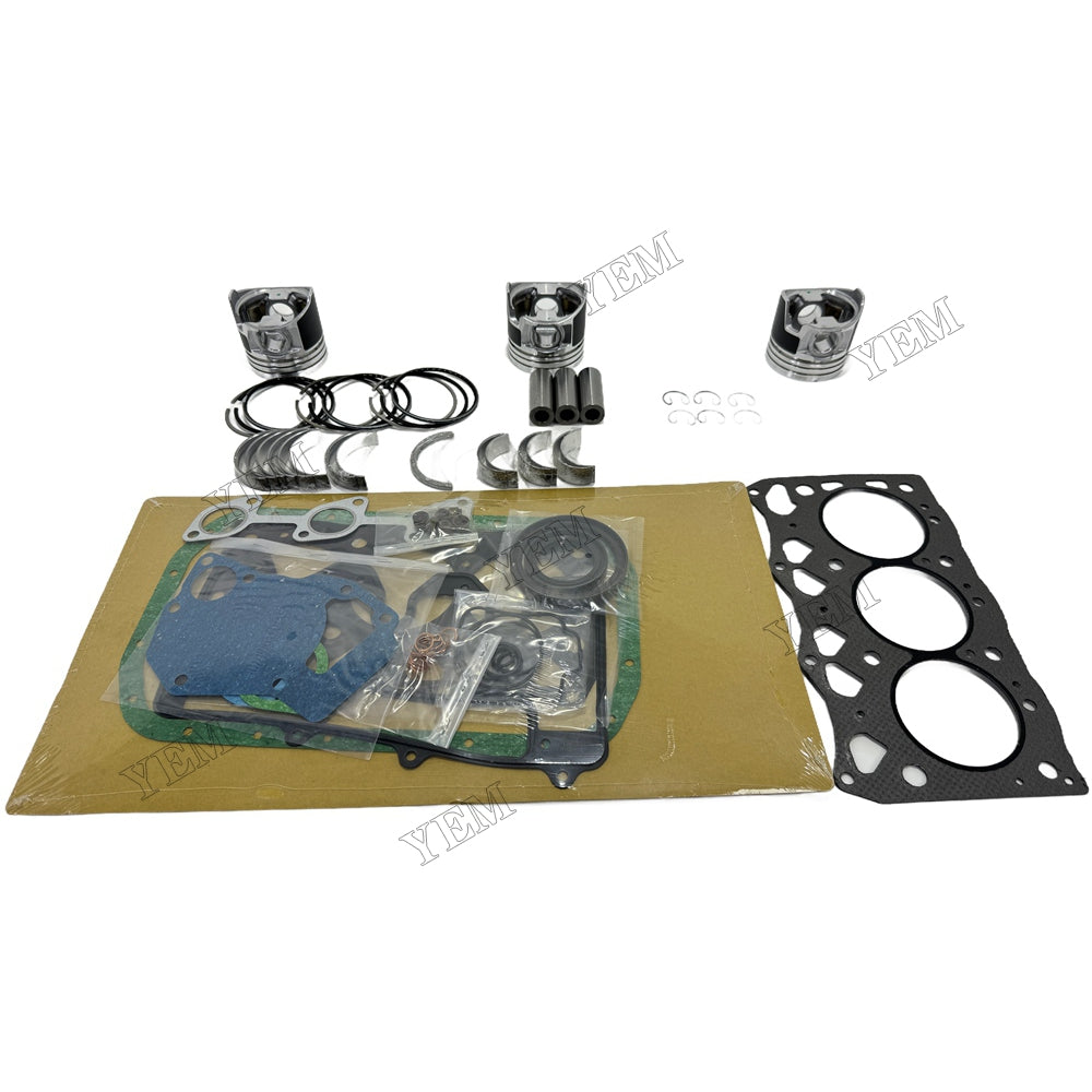 Piston With ring set Gasket kit main and connecting rod bearings Set For Isuzu 3LD2 Engine Foe Isuzu