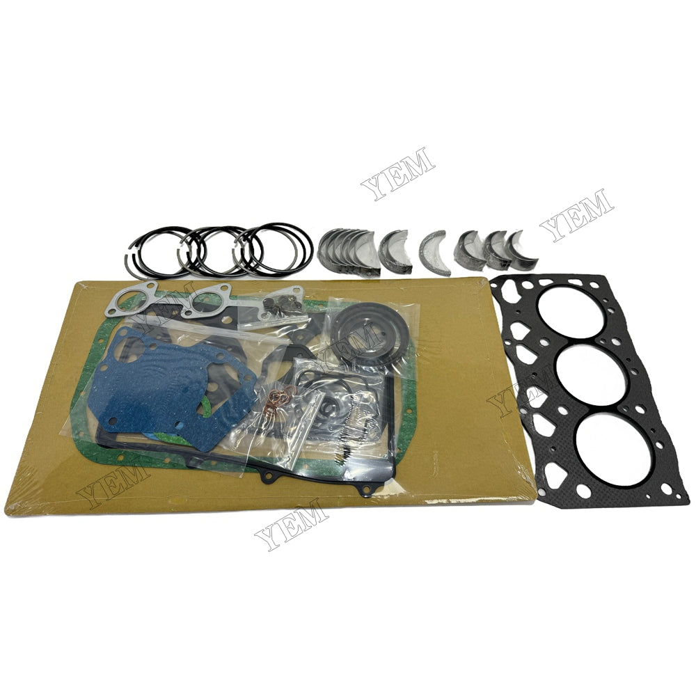 3LD2 Piston ring set Gasket kit Crankshaft and Rod Bearings Set For Isuzu
