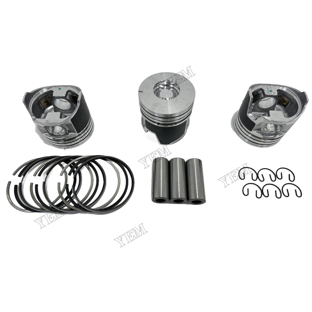 Piston and piston ring set For Isuzu 3LD2 Engine Foe Isuzu
