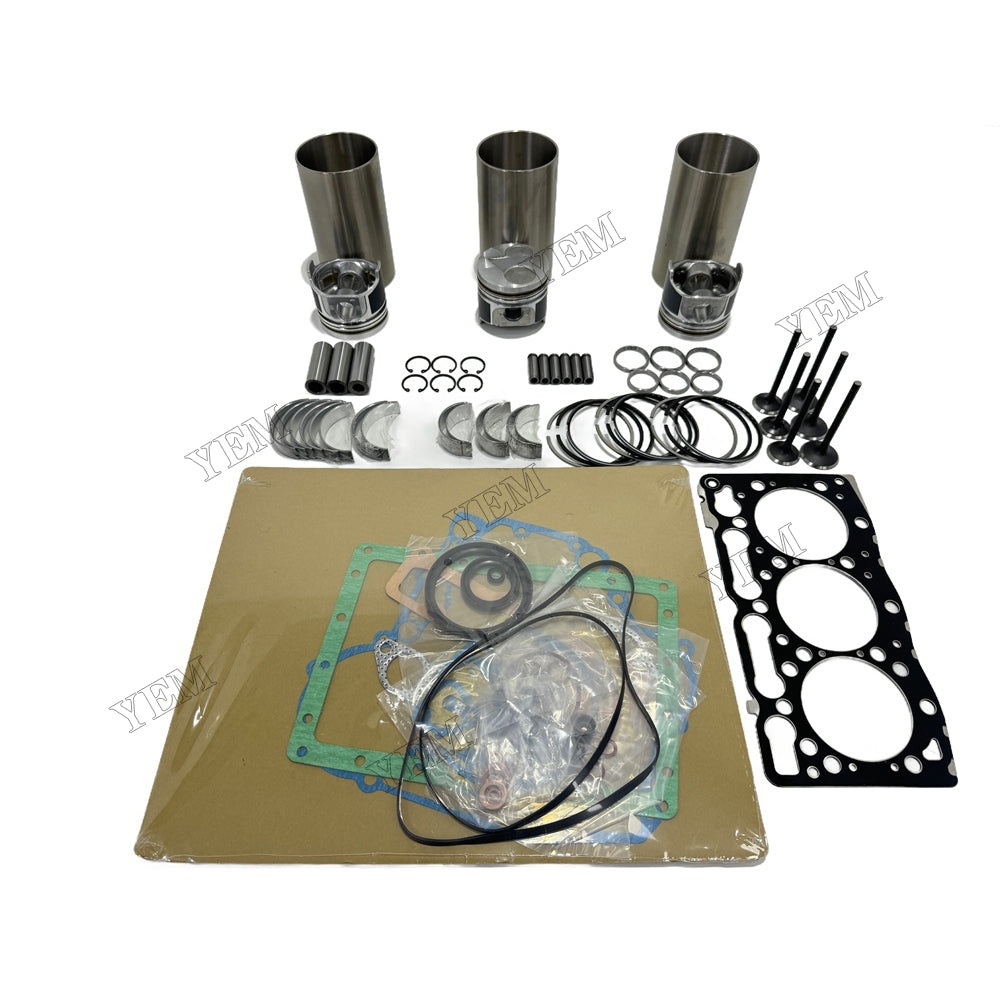 D1005 Overhaul Rebuild Kit Gasket Main and Connecting rod bearings Valve Kit For Kubota