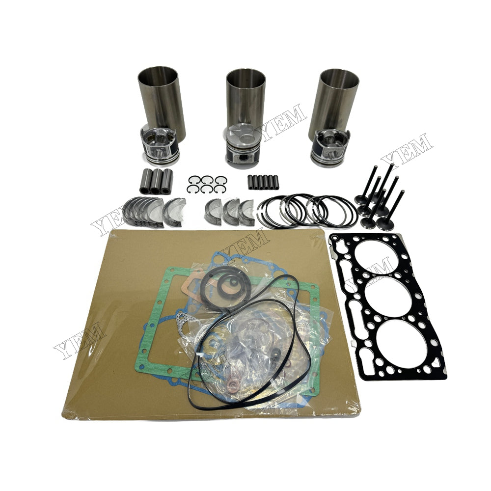 Engine Overhaul Kit Main And Rod bearings Gasket Set Valve Guide For Kubota D1105 Engine