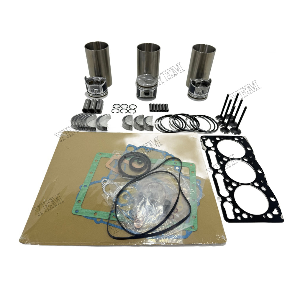 Engine Overhaul Kit Main And Rod bearings Gasket Set Valve Guide For Kubota D1305 Engine Foe Kubota