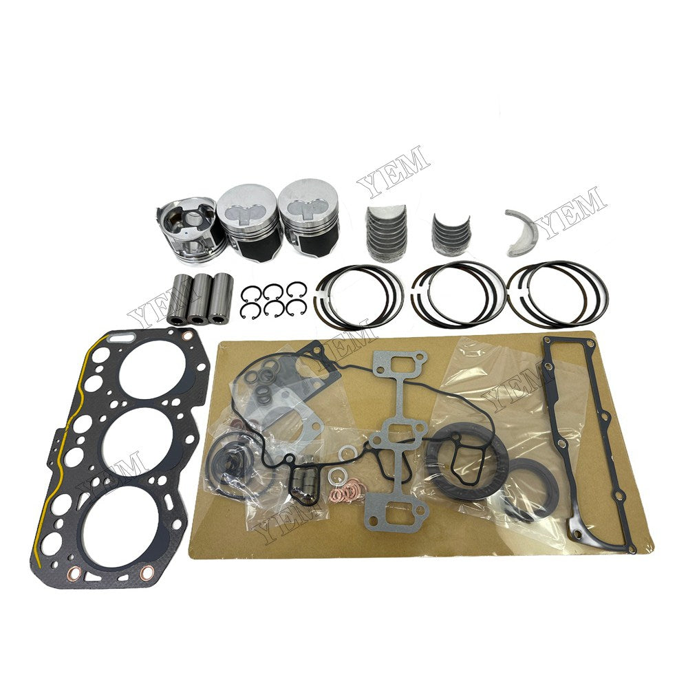 D1.1 Piston With ring set Gasket kit main and connecting rod bearings Set For Yanmar