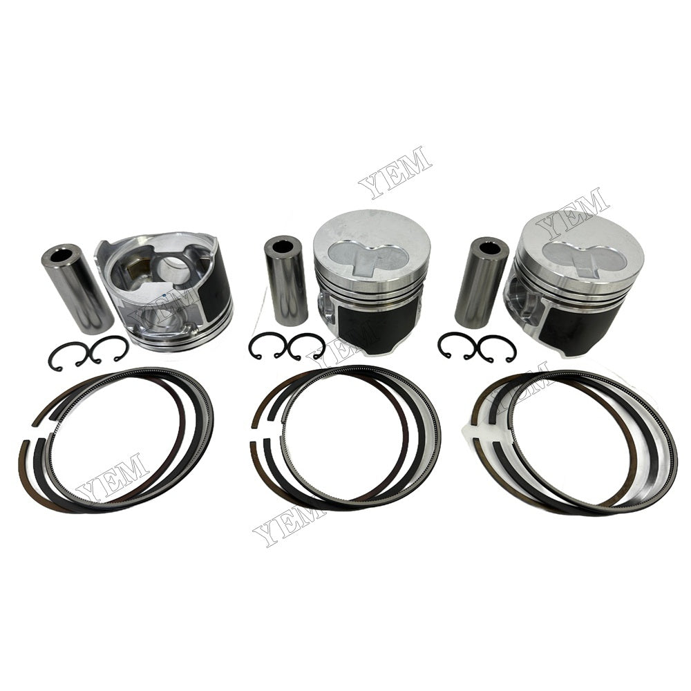 D1.1 Piston and piston ring set For Yanmar