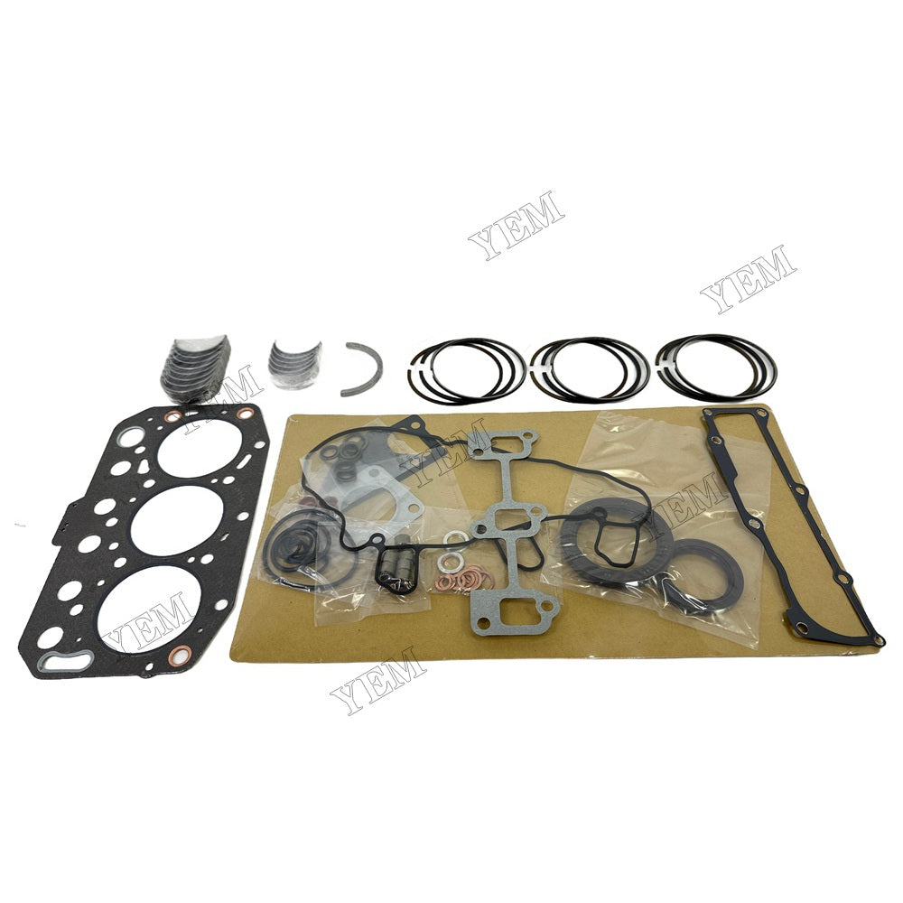 Piston ring set Gasket kit Crankshaft and Rod Bearings Set For Yanmar 3TNV70 Engine Foe Yanmar