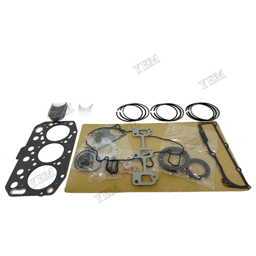 3TNV70 Piston ring set Gasket kit main and connecting rod bearings For Yanmar Foe Yanmar