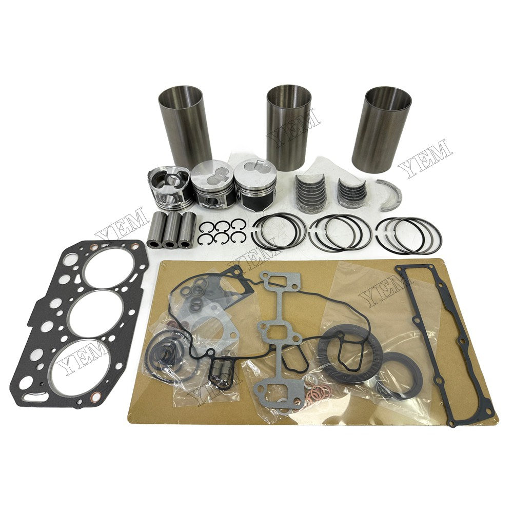 3TNM74 Full Repair Kit With Gasket Set Main Rod bearings For Yanmar