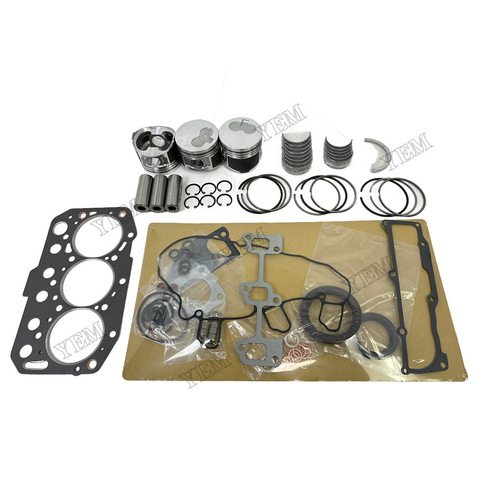 TK3.74 Piston With ring set Gasket kit main and connecting rod bearings Set For Yanmar Foe Thermo King Yanmar