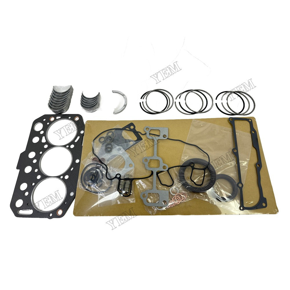 Piston ring set Gasket kit Crankshaft and Rod Bearings Set For Yanmar 3TNM74 Engine Foe Yanmar