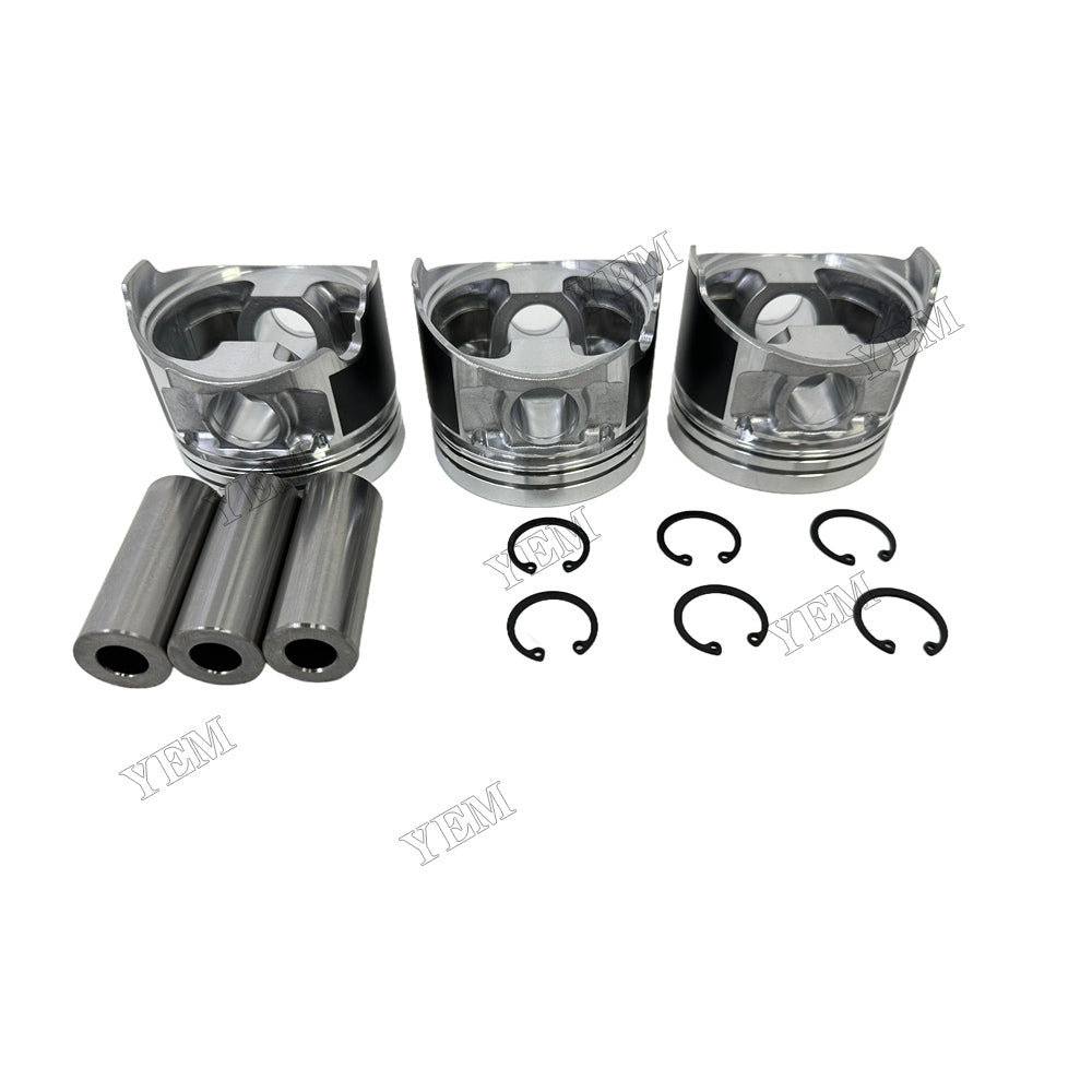 Piston and piston ring set For Yanmar 3TNV80 Engine Foe Yanmar