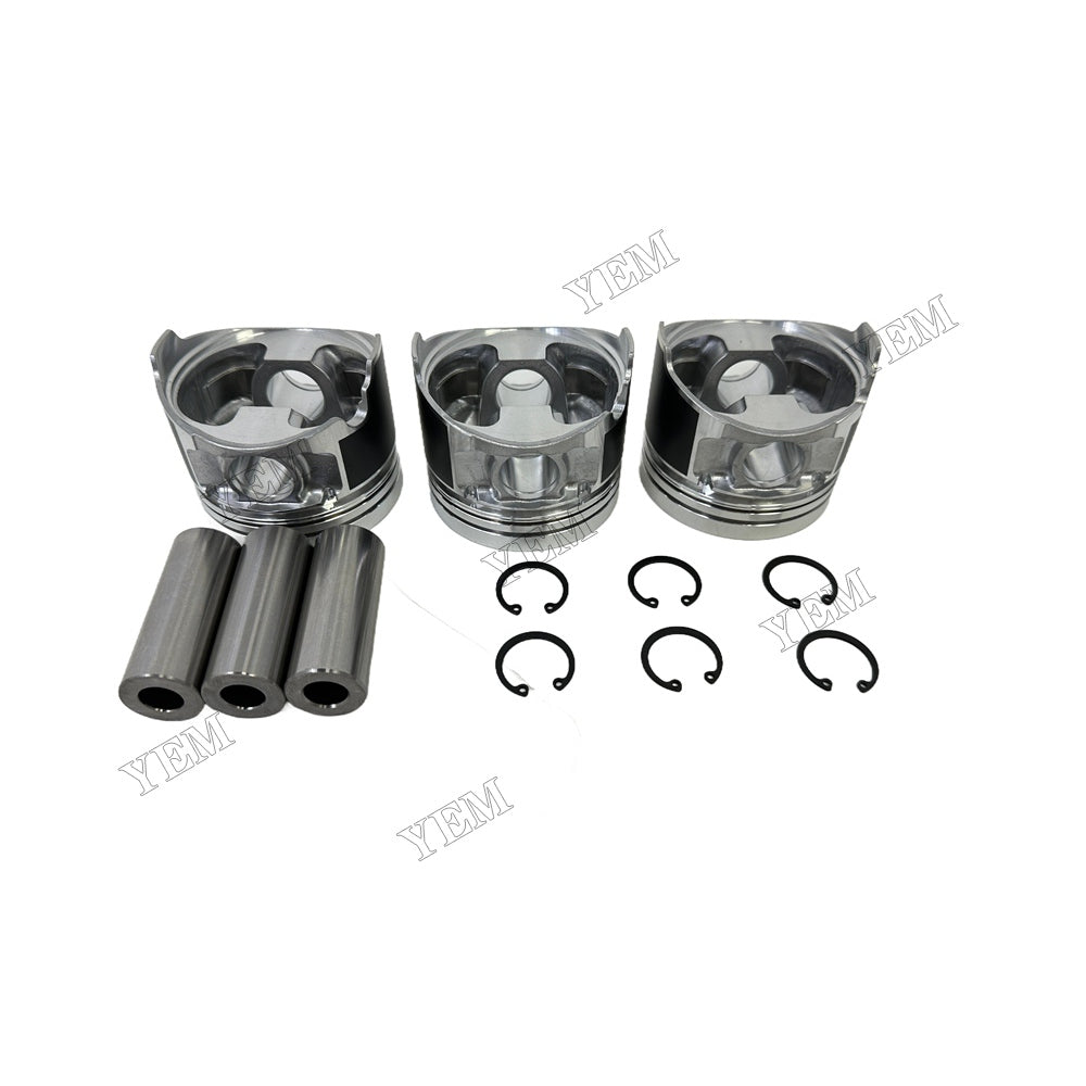 Piston and piston ring set For Yanmar 3TNV80 Engine Foe Yanmar