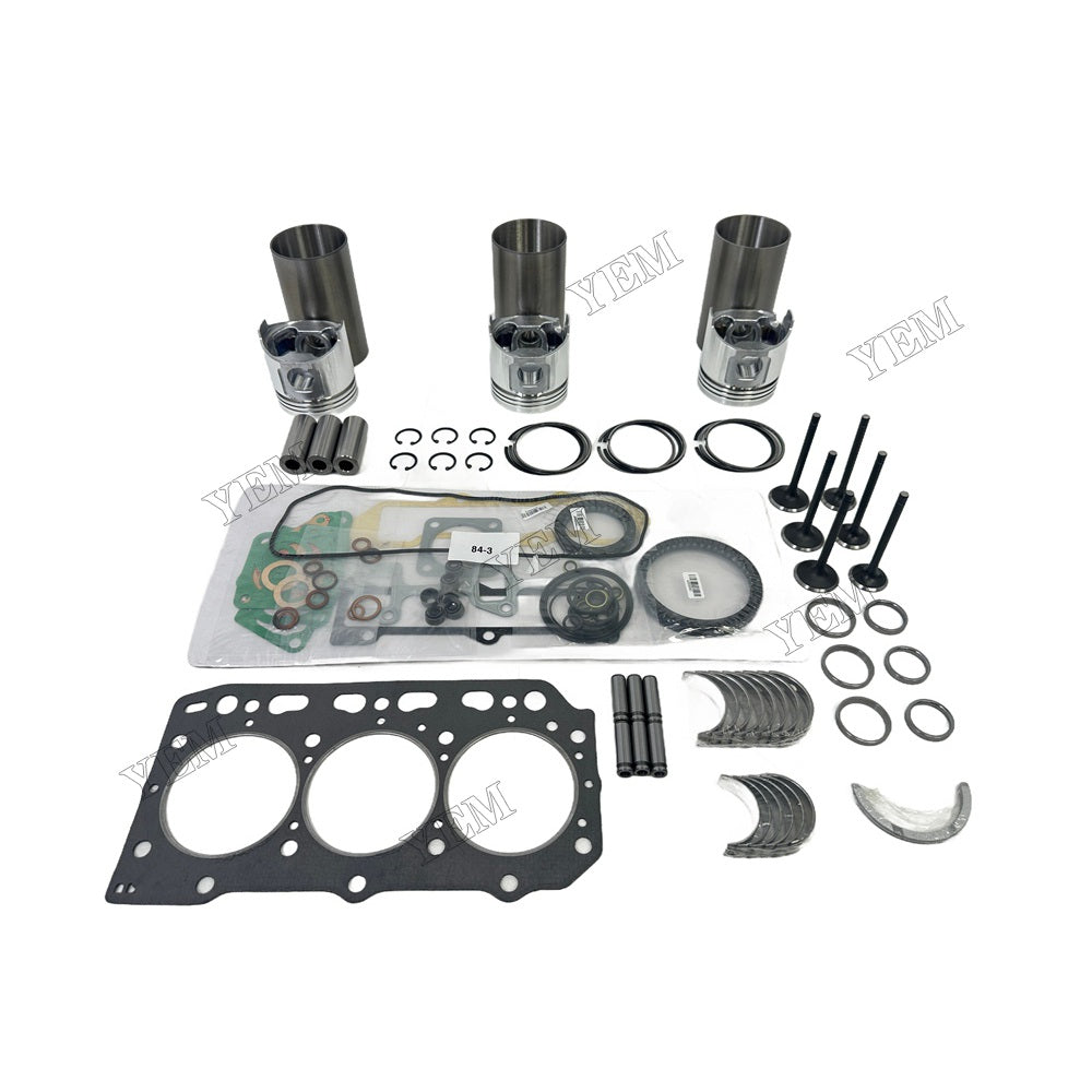 Engine Overhaul Rebuild Kit For Yanmar 3TN84TL Engine Foe Yanmar
