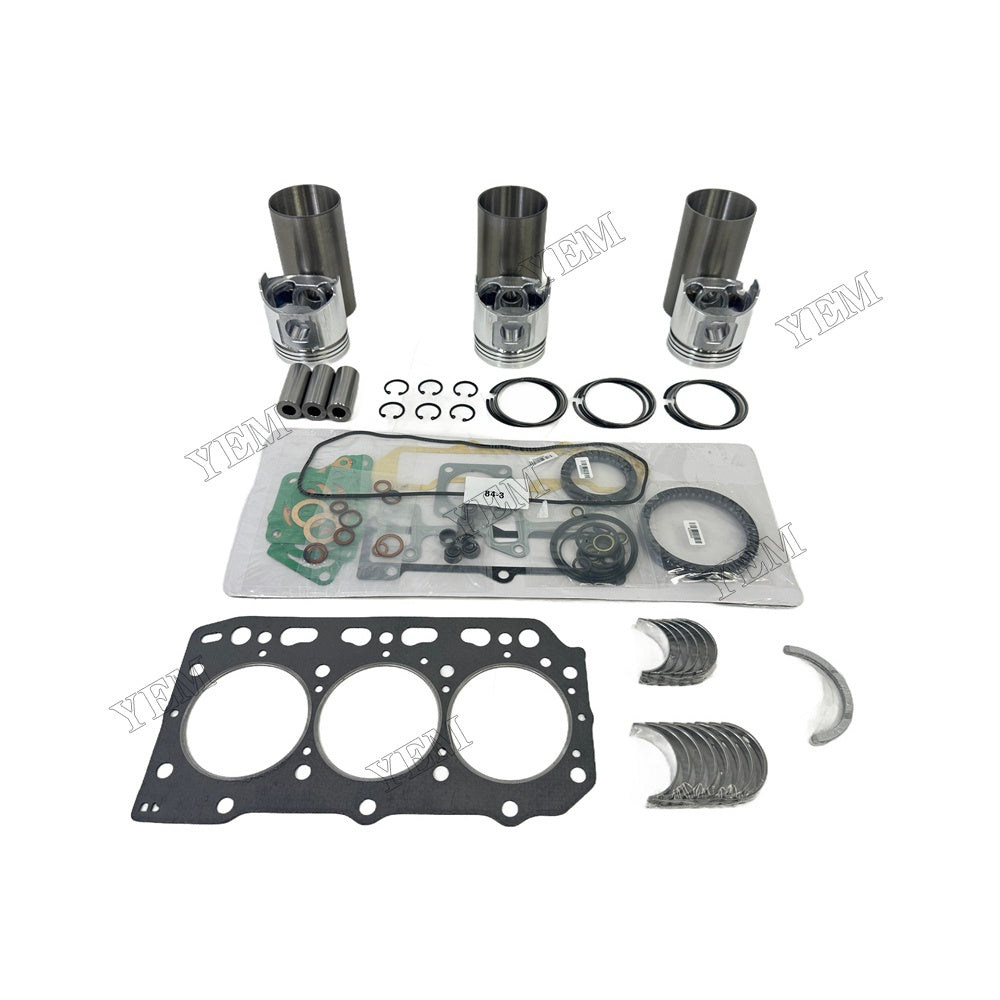 3TN84TL Full Repair Kit With Gasket Set Main Rod bearings For Yanmar Foe Yanmar