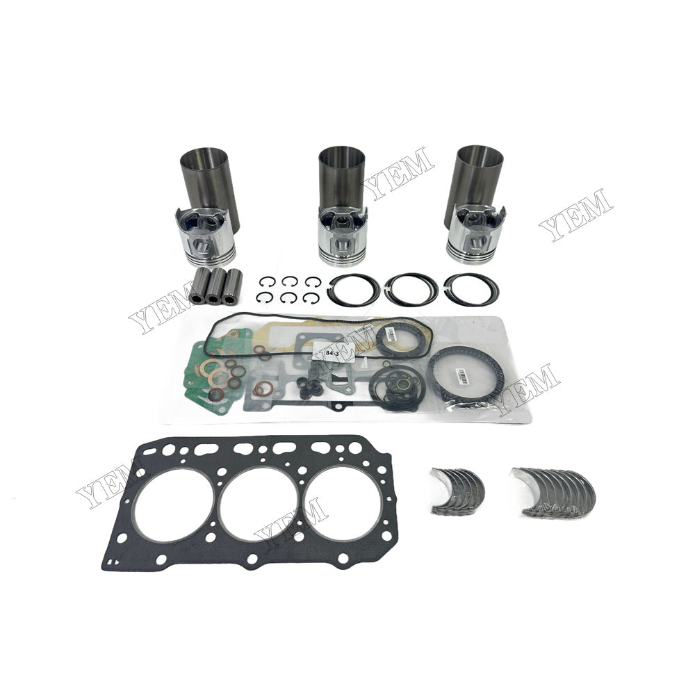 3TNE84 Complete Engine Rebuild Kit With Gasket Bearing For Yanmar Foe Yanmar