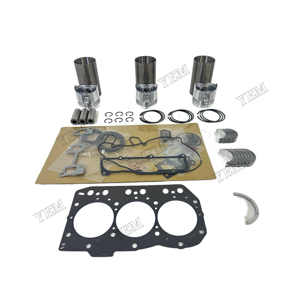 3TNC80 Full Repair Kit With Gasket Set Main Rod bearings For Yanmar
