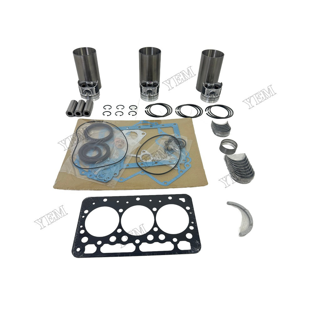 Full Repair Kit With Gasket Set Main Rod bearings For Kubota D722 Engine