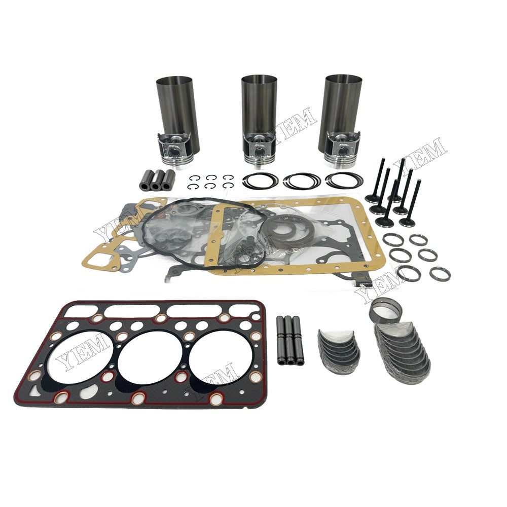 D1503 Overhaul Rebuild Kit Gasket Main and Connecting rod bearings Valve Kit For Kubota