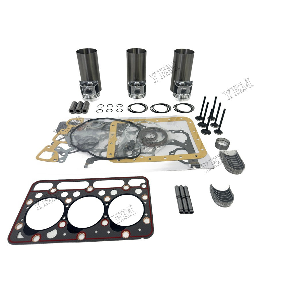 Engine Overhaul Kit Main And Rod bearings Gasket Set Valve Guide For Kubota D1462 Engine