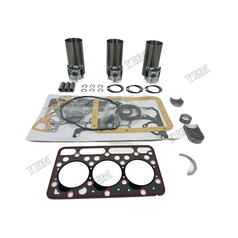 Full Repair Kit With Gasket Set Main Rod bearings For Kubota D1463 Engine