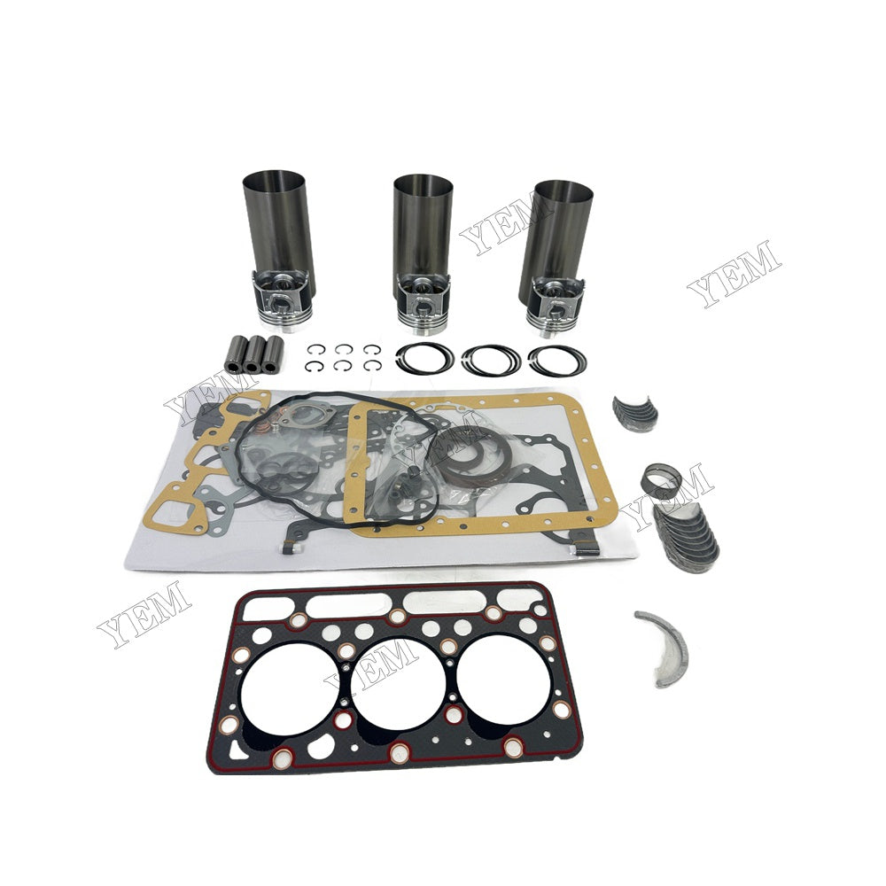 Full Repair Kit With Gasket Set Main Rod bearings For Kubota D1462 Engine Foe Kubota