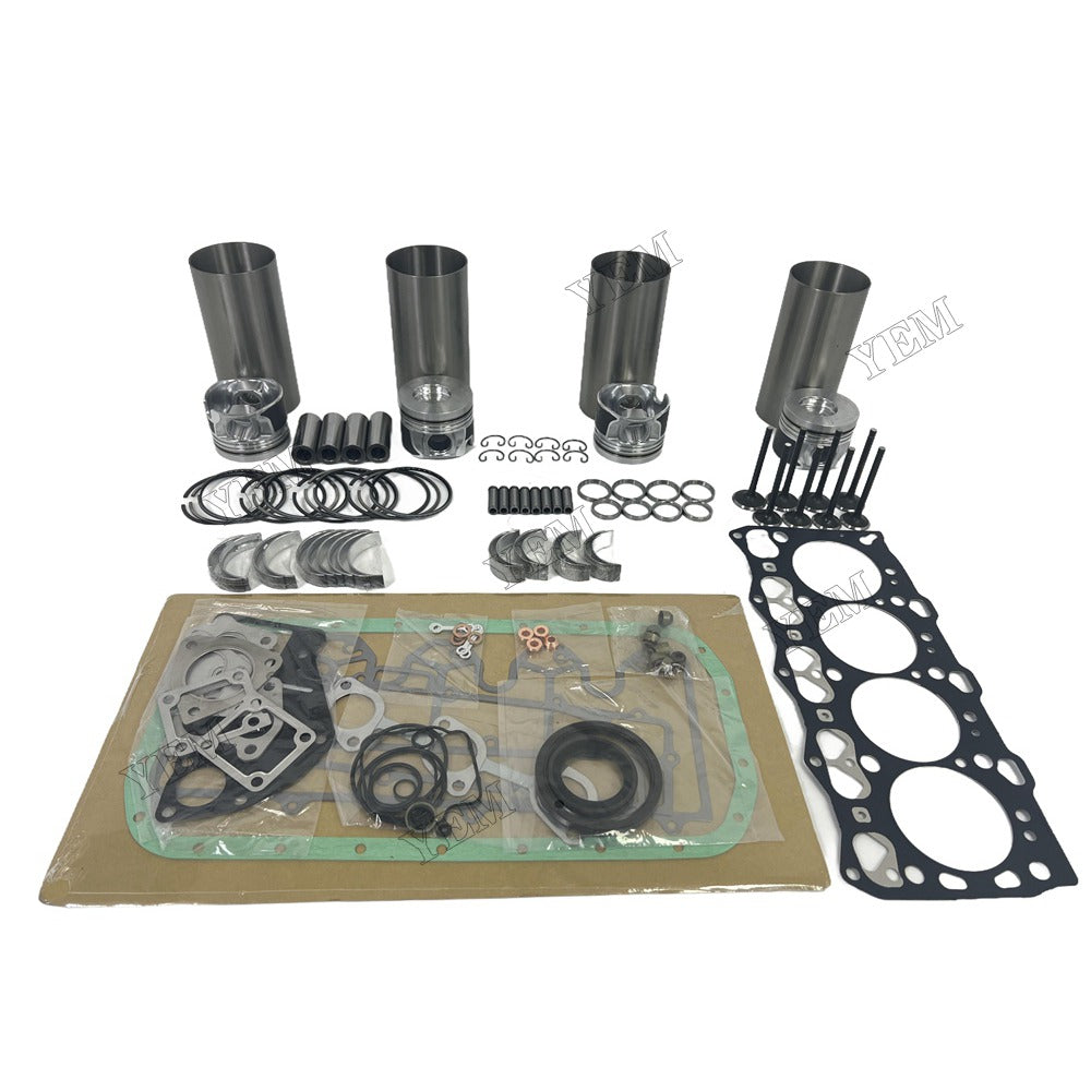 4LE2 Overhaul Rebuild Kit Gasket Main and Connecting rod bearings Valve Kit For Isuzu