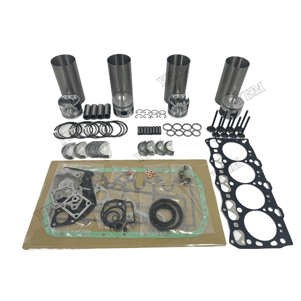 4LE2 Overhaul Rebuild Kit Gasket Main and Connecting rod bearings Valve Kit For Isuzu Foe Isuzu