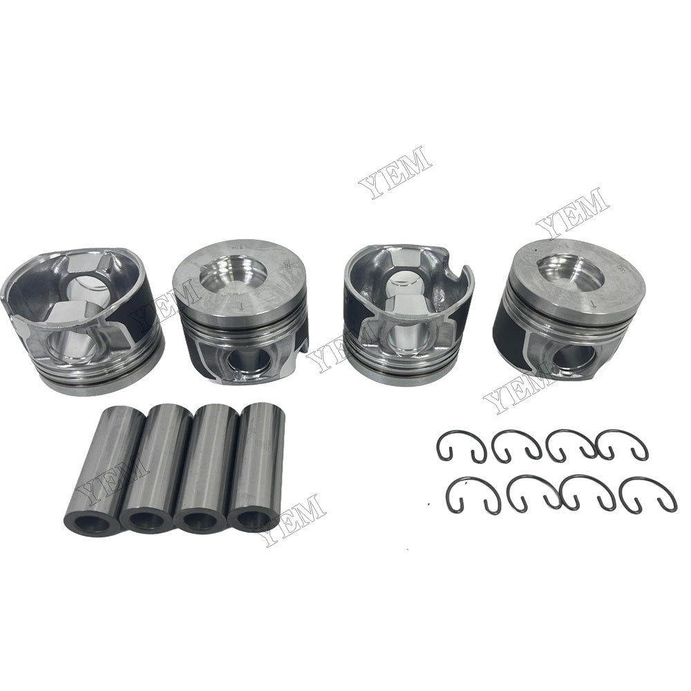 Piston and piston ring set For Isuzu 4LE2 Engine