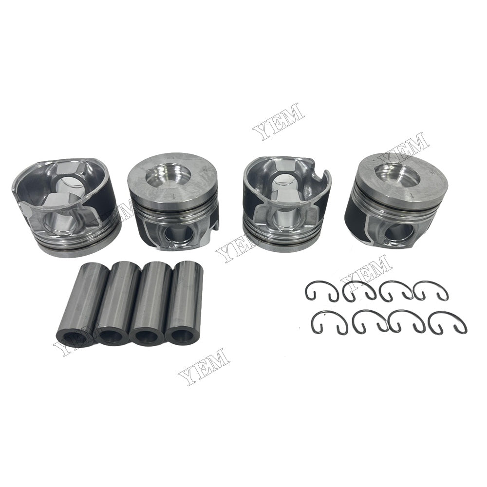 Piston and piston ring set For Isuzu 4LE2 Engine Foe Isuzu