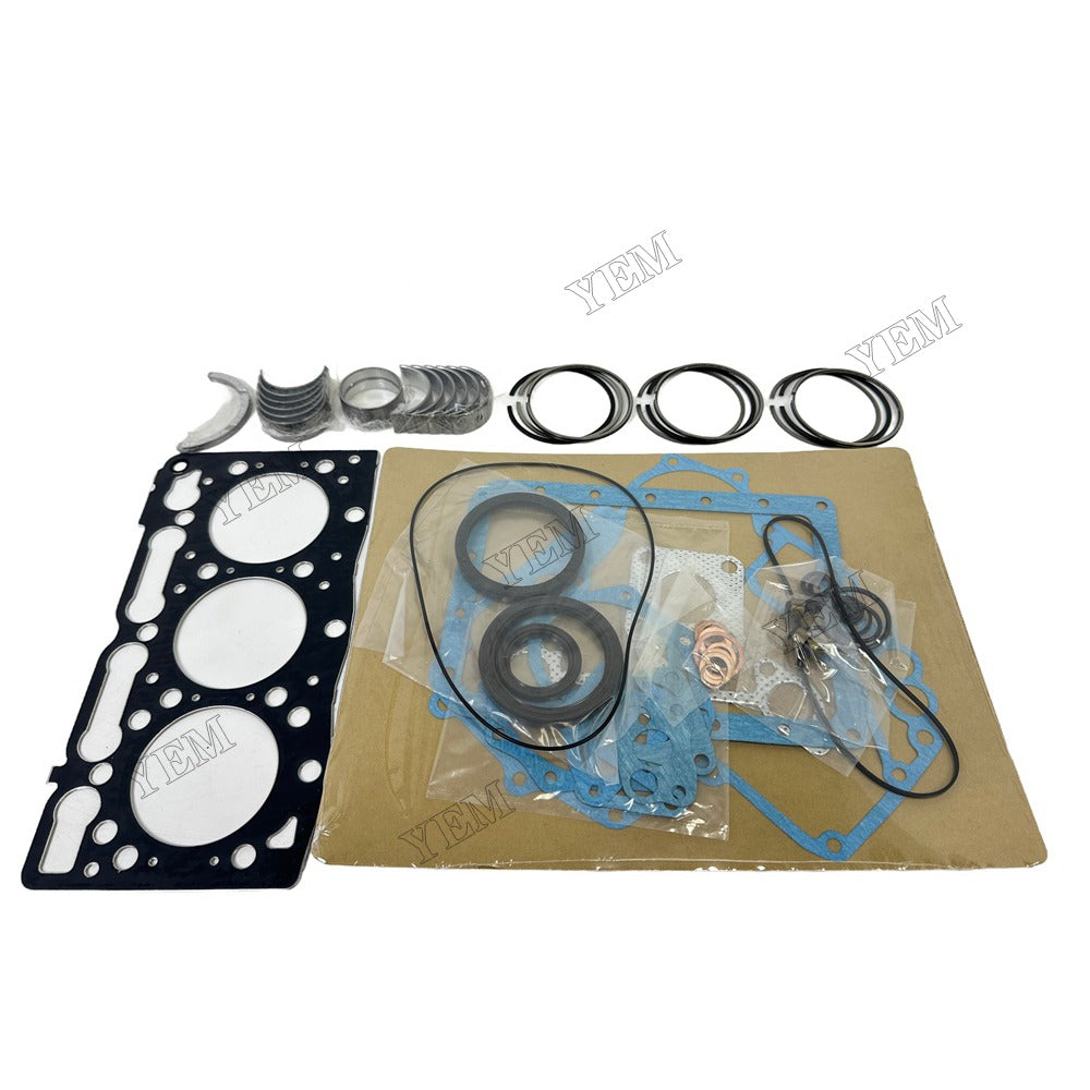 D950 Piston ring set Gasket kit Crankshaft and Rod Bearings Set For Kubota