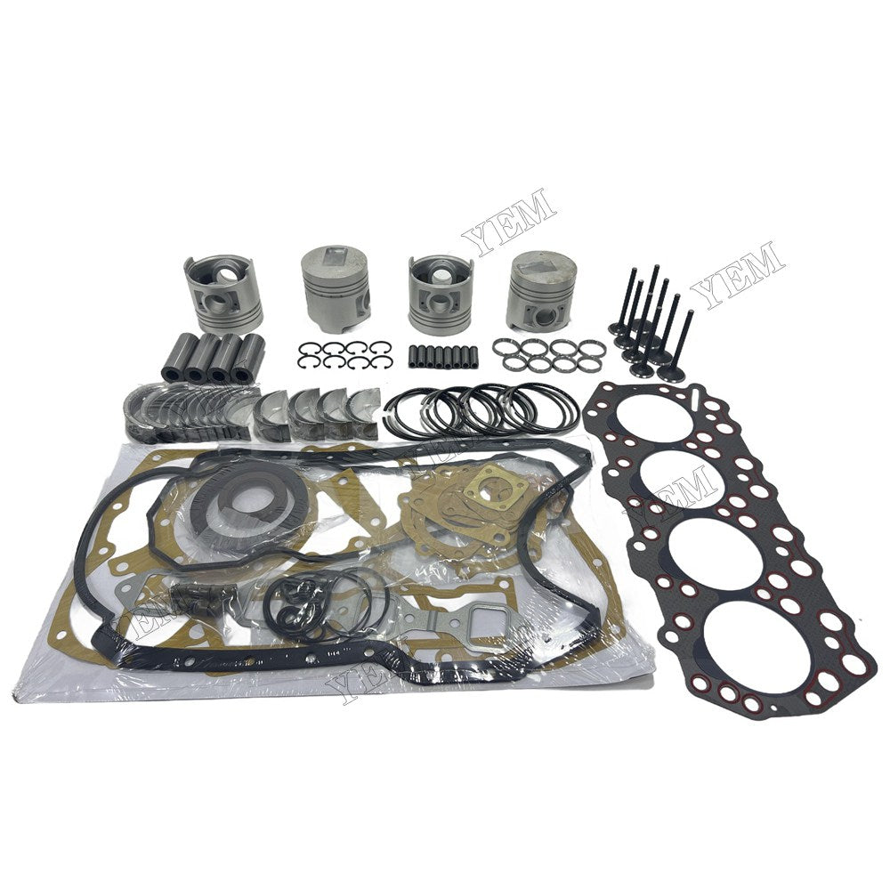 S4Q Piston W Ring Kit Gasket Set Main Connecting rod bearings Set Valve Train For Mitsubishi