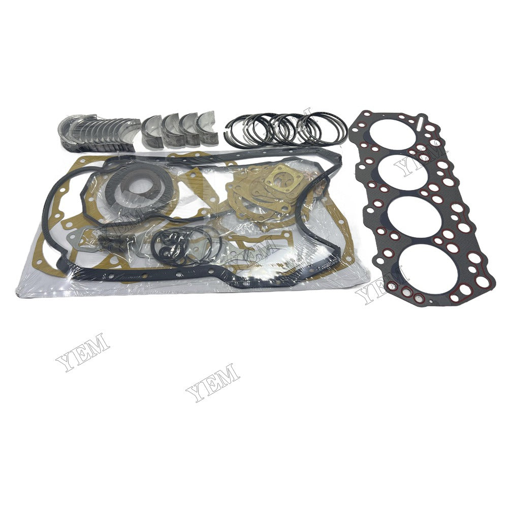Piston ring set Gasket kit Crankshaft and Rod Bearings Set For Mitsubishi S4Q Engine Foe Mitsubishi
