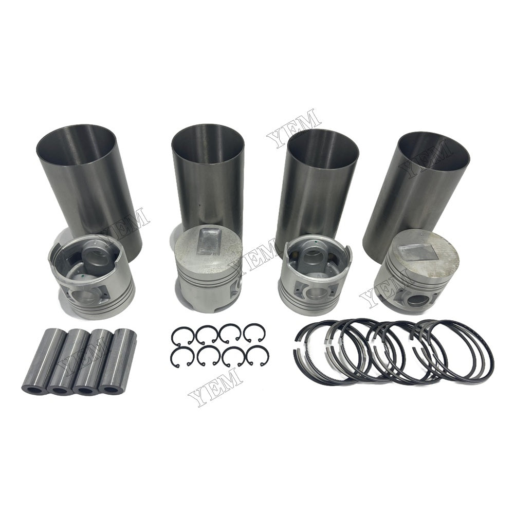Cylinder Liner Kit Piston With Ring Bush For Mitsubishi S4Q2 Engine Foe Mitsubishi