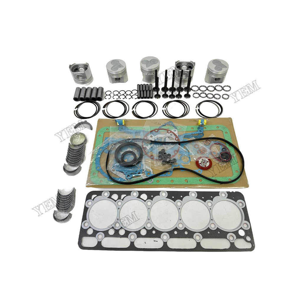 Piston W Ring Kit Gasket Set Main Connecting rod bearings Set Valve Train For Kubota F2803 Engine