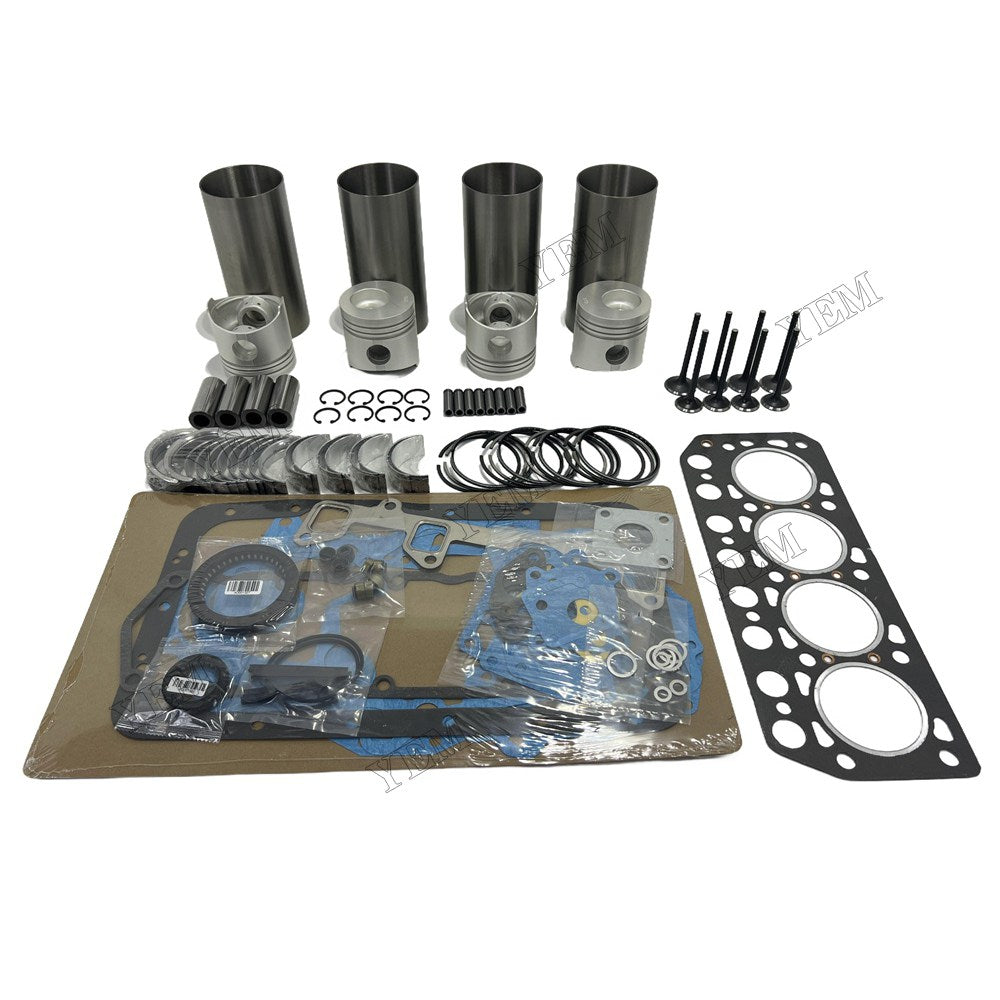 K4D Engine Overhaul Kit Main And Rod bearings Gasket Set Valve Guide For Mitsubishi