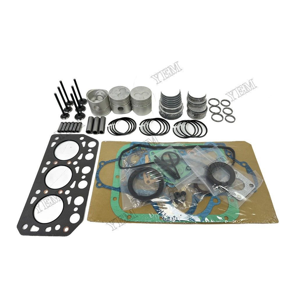 K3F Piston W Ring Kit Gasket Set Main Connecting rod bearings Set Valve Train For Mitsubishi