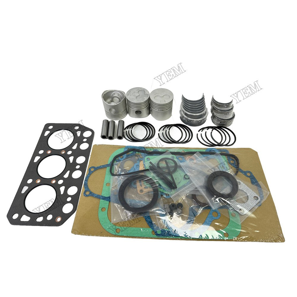 K3B Piston and piston ring set Gasket kit main and connecting rod bearings For Mitsubishi
