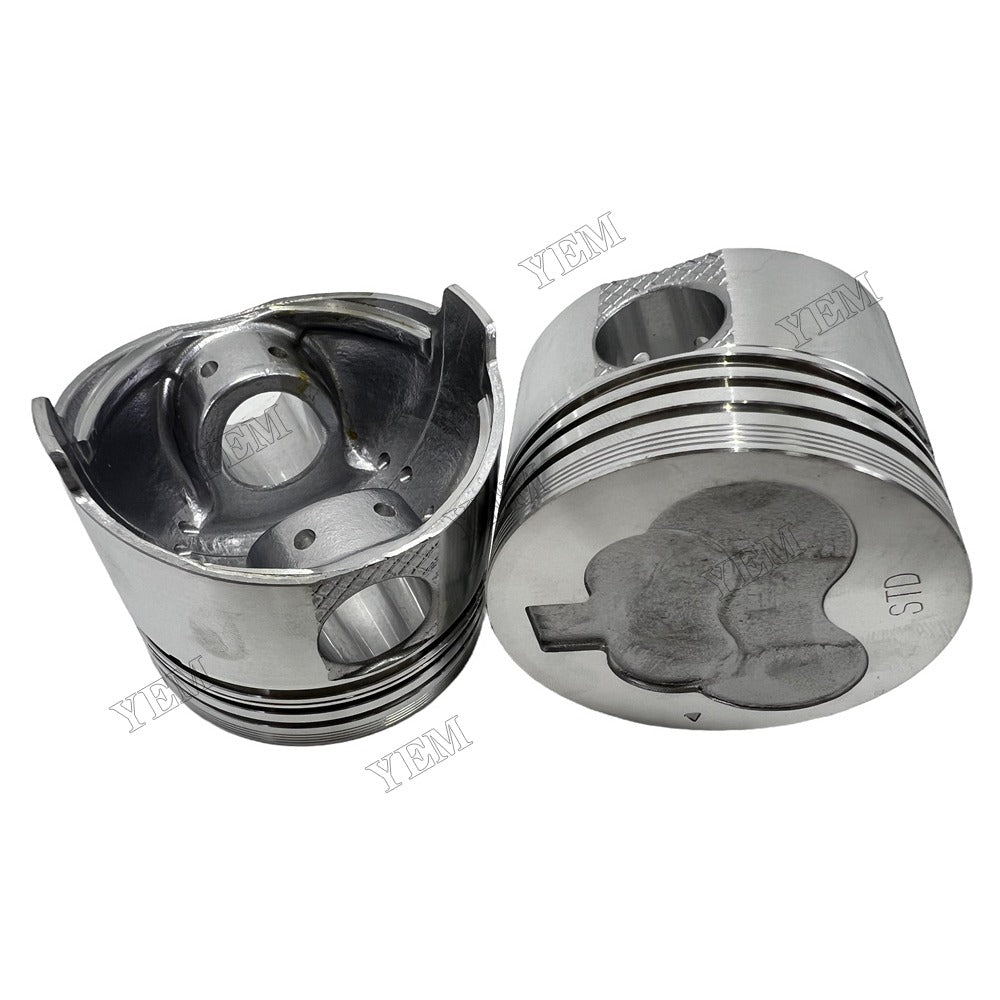 Piston and piston ring set For Mitsubishi L3E Engine Foe Mitsubishi