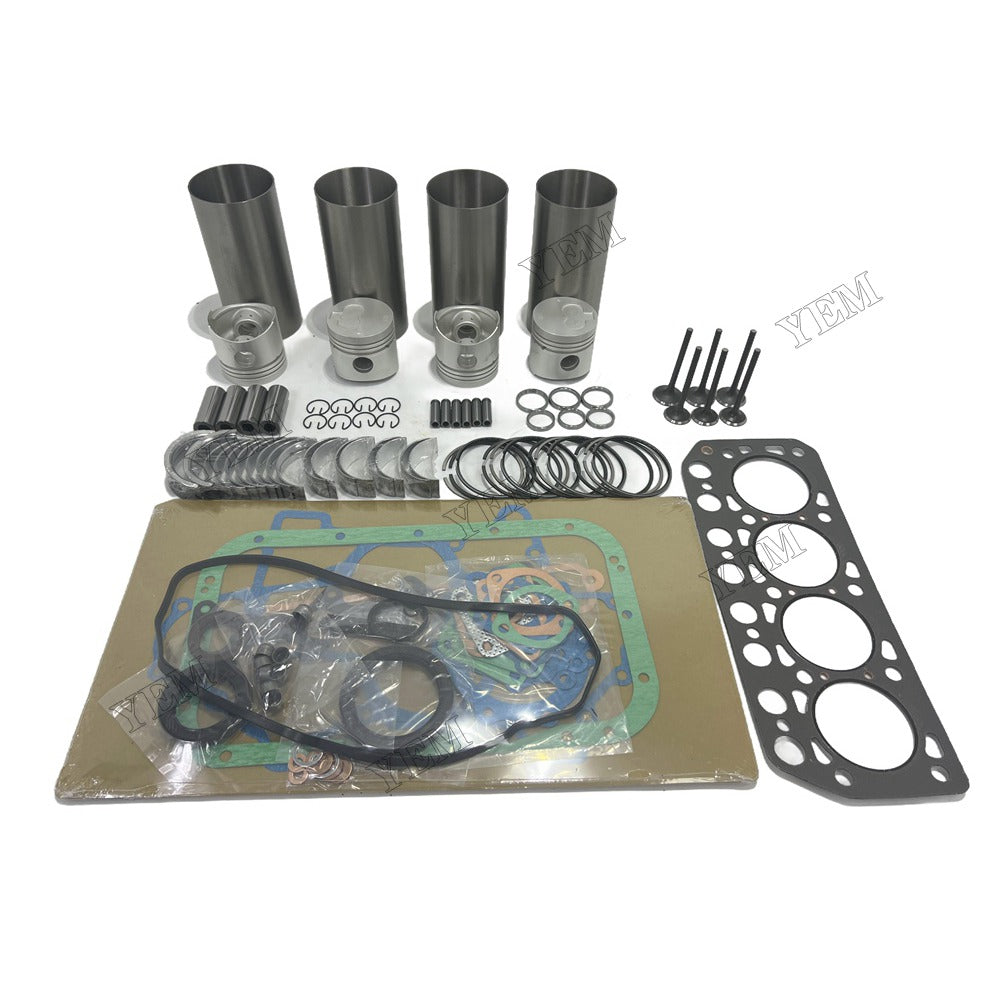 Engine Overhaul Rebuild Kit For Mitsubishi K4E Engine