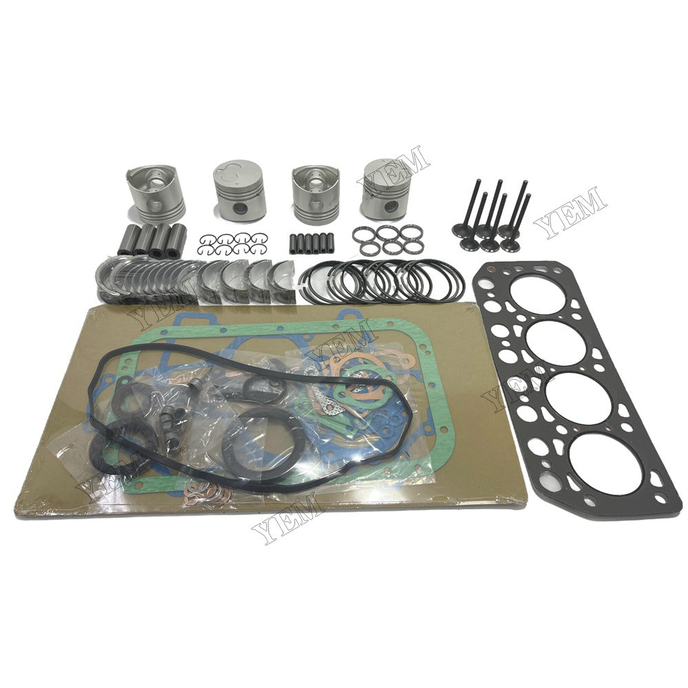 K4E Piston W Ring Kit Gasket Set Main Connecting rod bearings Set Valve Train For Mitsubishi