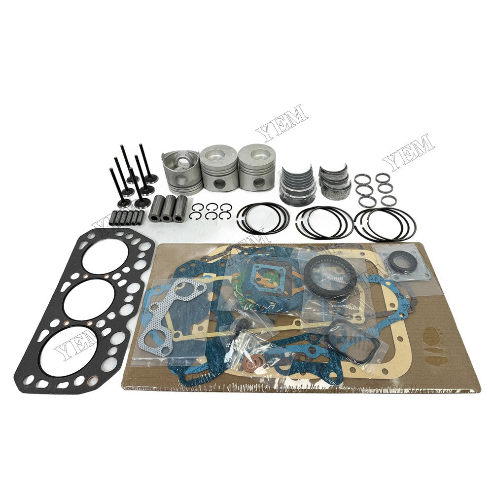 Piston W Ring Kit Gasket Set Main Connecting rod bearings Set Valve Train For Mitsubishi K3M Engine Foe Mitsubishi