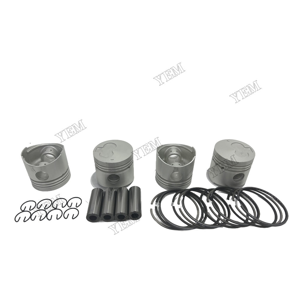 K4E Piston and piston ring set For Mitsubishi